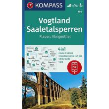 Kompass Verlag WK 805 Vogtland - Saaletalsperren