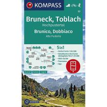 Kompass Verlag WK 57 Bruneck - Toblach
