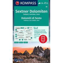 Kompass Verlag WK 58 Sextner Dolomiten - Dolomiti di Sesto