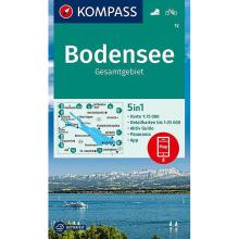 Kompass Verlag WK 1c Bodensee Gesamtgebiet