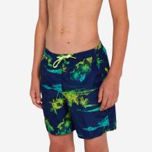 Boardshorts Surfen Jungen mit Taschen 100 Stories dunkelblau