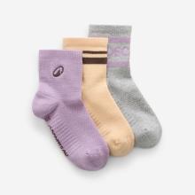 Sportsocken Low 3er-Pack - violett/beige