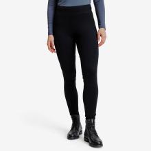Reitleggings 100 Damen schwarz
