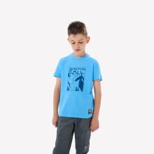 T-Shirt Kinder Größe 122–170 Wandern - NH100 blau