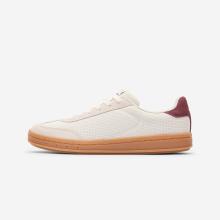Fitnessschuhe Sneaker Damen Mesh - Player T weiß/weinrot