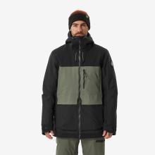 Snowboardjacke Herren warm abriebfest - SNB 500 Ziprotec khaki/schwarz