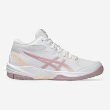 Damen Volleyballschuhe Mid - ASICS Gel Task MT4 weiß/rosa