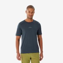 Wandershirt Herren kurzerm - MH500 grau