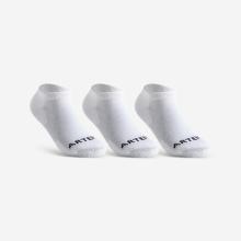 Tennissocken RS 100 Low Kinder 3er-Pack weiss