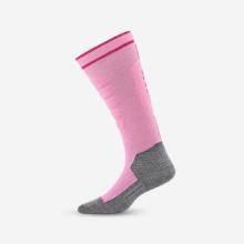 Skisocken Kinder warm bequem - 500 rosa
