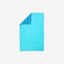 Mikrofaser-Handtuch Größe XL 110 × 175 cm - doppelseitig blau/grün