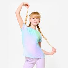 T-Shirt Kinder atmungsaktiv - Polarlicht-Print
