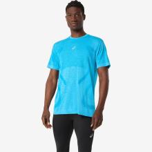 Laufshirt kurzarm Herren Seamless - Asics blau