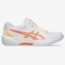 Damen/Herren Handball Hallenschuhe - Gel Task 4 weiß/orange