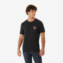 Wandershirt Herren kurzarm - NH100 schwarz
