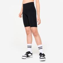 Sporthose Radlerhose Baumwolle Kinder - schwarz
