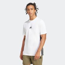T-Shirt Herren Fitness - weiß