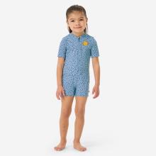 Schwimmanzug Shorty Baby - Punkte blau