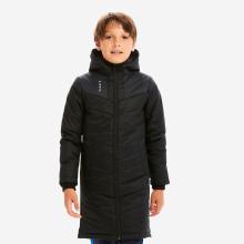 Kinder Fußball Parka lang - Traxium schwarz