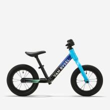 Laufrad Kinder 12 Zoll Runride Racing schwarz/blau