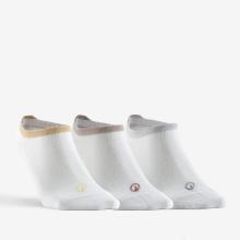 Tennissocken Low 3er Pack - RS 160 weiß glänzend