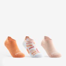 Kinder Tennissocken Low 3er Pack - RS160 orange/rosa
