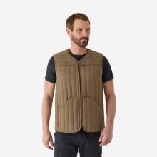 Weste 100 wattiert beige