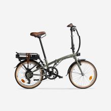 E-Bike Faltrad Klapprad 20 Zoll E-Fold 500 khaki