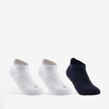 Kinder Tennissocken Low 3er Pack - RS500 weiß/schwarz