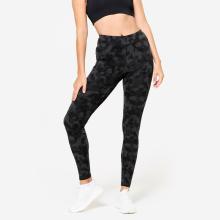 Leggings Damen Baumwolle - schiefergrau