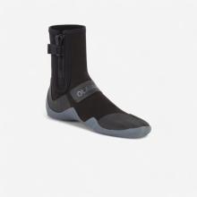 Neoprenschuhe Surfen Zip 500 3mm schwarz/grau