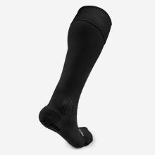 Damen/Herren Fußball Stutzen hoch mit rutschfesten Socken - Viralto II schwarz