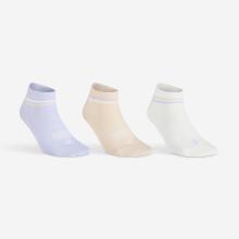 Kinder Tennissocken Mid 3er Pack - RS160 beige/violett