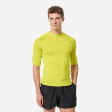 UV-Shirt kurzarm Herren 100 gelb