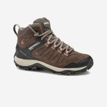 Wanderschuhe Damen wasserdicht halbhoch Bergwandern - Merrell Crosslander braun