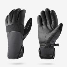 Skihandschuhe Erwachsene weich - 500 Sport schwarz
