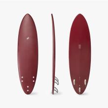 Surfboard Shortboard Schaumstoff 7' 500 Premium Softboard bordeaux