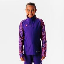 Kinder Sweatshirt 1/2 Zip - Club Wavy violett/neonrosa