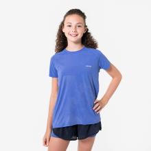 Laufshirt kurzarm Kinder nahtlos - Run 900 Light lila