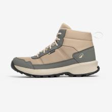 Wanderschuhe Damen halbhoch wasserdicht Wandern - NH100 WP beige/khaki