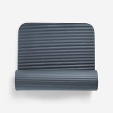 Pilatesmatte Komfort 10 mm - blau/braun