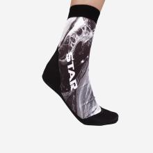 Damen/Herren Beachvolleyball Socken - STAR Sandsocks schwarz