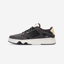 Fitnessschuhe Sneaker Damen Leder Wildleder - CJ80 schwarz/gelb