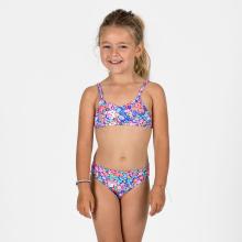 Bikini-Set Surfen Mädchen gekreuzte Träger Boni bunt