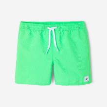 Boardshorts Kinder Strukturstoff 100 grün
