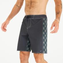 Boardshorts Herren lang 500 Arch Taow 19" schwarz