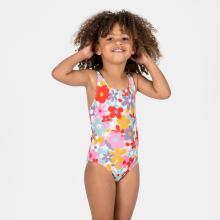 Badeanzug Baby/Mädchen - Print Blumen rot