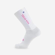 Rennrad Socken „RCR-R 900“ weiß/rosa