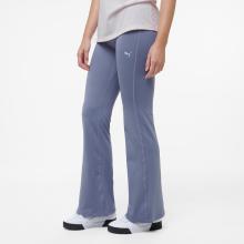 PUMA Leggings Damen hoher Taillenbund - grau