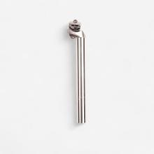 Sattelstütze Aluminium Durchmesser 27,2 mm Länge 250 mm silber